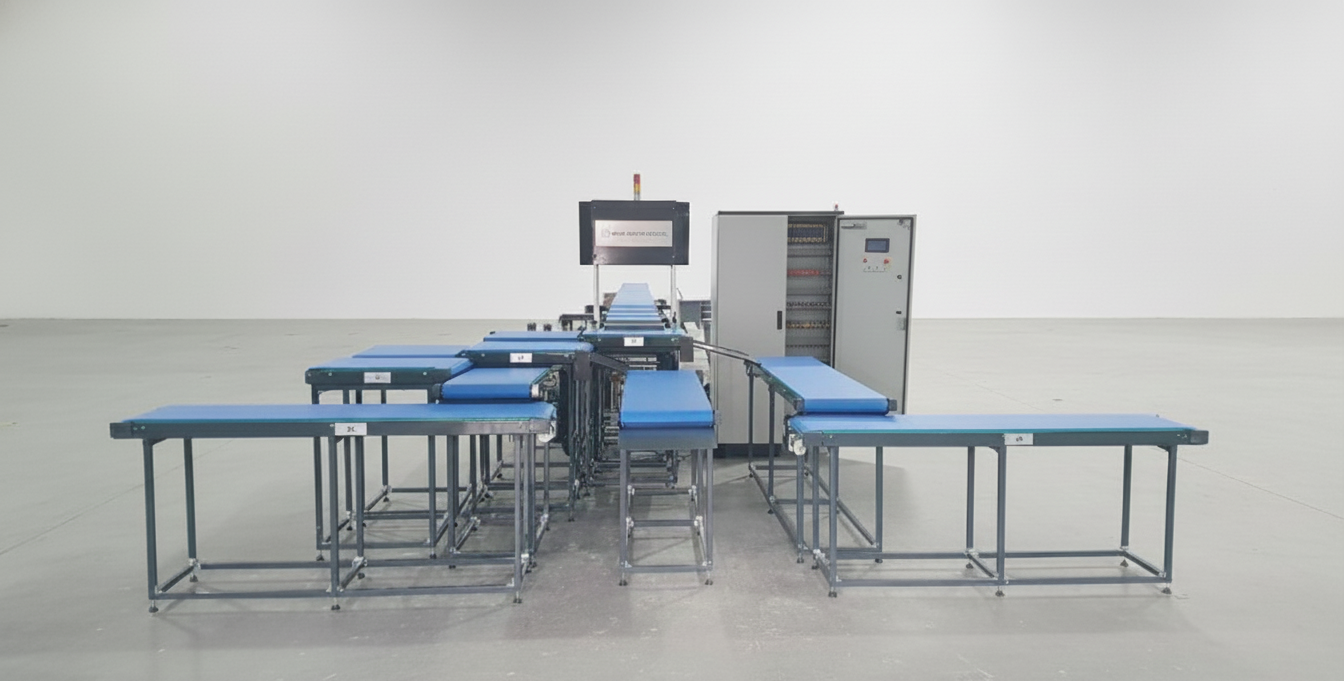 sorter system, sorter sistemi, kargo sorter sistemi